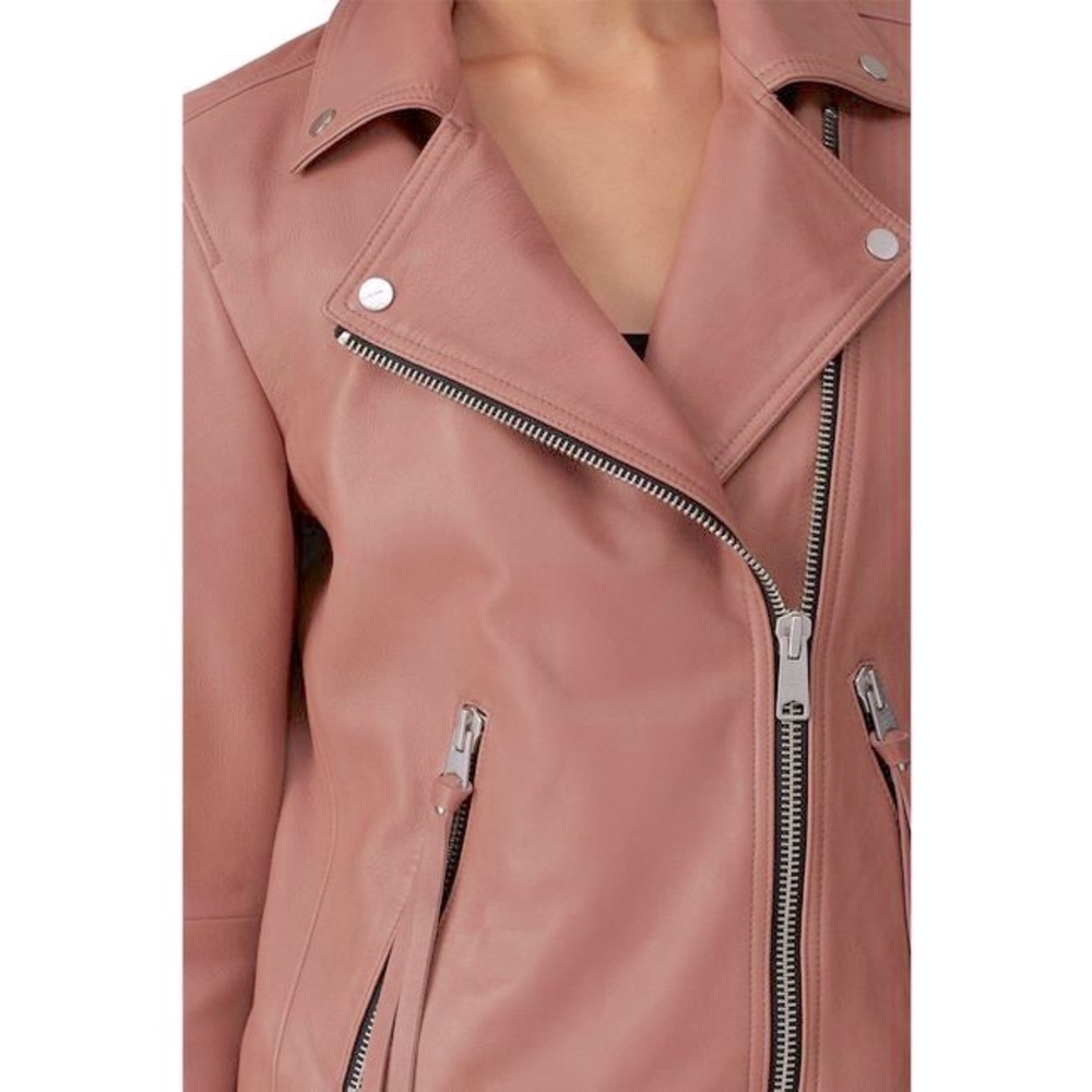 COPY - ALL SAINTS DALBY BIKER LEATHER JACKET